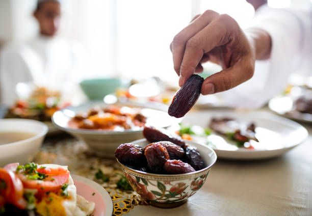 Middle Eastern Suhoor or Iftar meal
